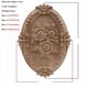 thumbnail image 3 of VZLX-figuras de madera talladas con flores naturales únicas, artesanías, apliques de esquina, marco, puerta de pared, muebles, tallado en madera decorativo, 3 of 4