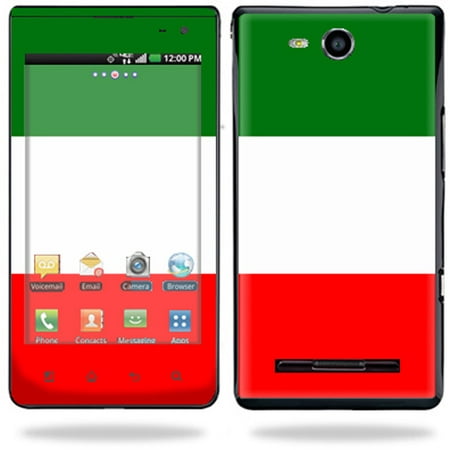 Mightyskins Vinyl Skin Decal Cover for LG Lucid 4G LTE Cell Phone wrap sticker skins Italian