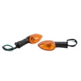 thumbnail image 3 of Feu de Signalisation Arrière de Moto, 12V 2 Pcs Résistant à la Chaleur 10W Lampe Indicatrice de Moto Résistante à l'Usure pour Réparation Remplacement pour FAZER FZ1N YBR Transparent, Noir, Fauve, 3 of 8