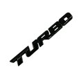 thumbnail image 3 of Flmtop 3D Car Styling Metal TURBO Letters Emblem Sticker Rear Tailgate Badge Decor, 3 of 5