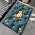 thumbnail image 4 of Diatomaceous Foot Mat Non-slip Rectangle Creative Water Absorption SPA Bathtub Rug Pad, 4 of 5