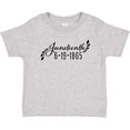 thumbnail image 3 of Inktastic Juneteenth 6-19-1865 Boys or Girls Baby T-Shirt, 3 of 5