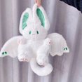thumbnail image 2 of Juguete de peluche de conejo de murciélago Kawaii creativo para niños, lindo conejito de dibujos animados con alas, muñeco de peluche, almohada de Animal de peluche para niños, regalo de cumpleaños, 3, 2 of 5