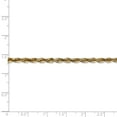thumbnail image 5 of 14K Yellow Gold necklace Rope chain Diamond-cut 24 in 4 mm, 5 of 5
