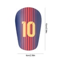 thumbnail image 4 of Mini Espinilleras Fútbol ​​tablero Vástago Entrenamiento Ligero (S) Azul Y Rojo, 4 of 7