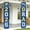 Blue and Gold, variant on 2026 graduation decoration, graduation porch logo, 2026 graduation banner class, porch graduation party supplies, congratulatory graduation banner