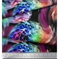 thumbnail image 2 of Soimoi Cotton Duck Fabric Leopard Animal Skin Print Fabric by The Yard 42 Inch Wide, 2 of 3
