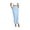 #0129-Light Blue, variant on Pounoo Women's Midi Skirts High Waist Satin Mermaid Silhouette with Side Pockets Date Nights Smooth Tailored Elegant Bottoms for Women Gift