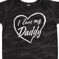 thumbnail image 4 of Inktastic I Love My Daddy in White Chalk Heart Boys or Girls Baby Bodysuit, 4 of 5