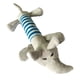 thumbnail image 4 of Juguete de peluche para perro, lindo animal a rayas con 4 patas, juguete masticable para perro, para mascotas, perros y gatos, para rechinar los dientes, limpieza, elefante, 4 of 12