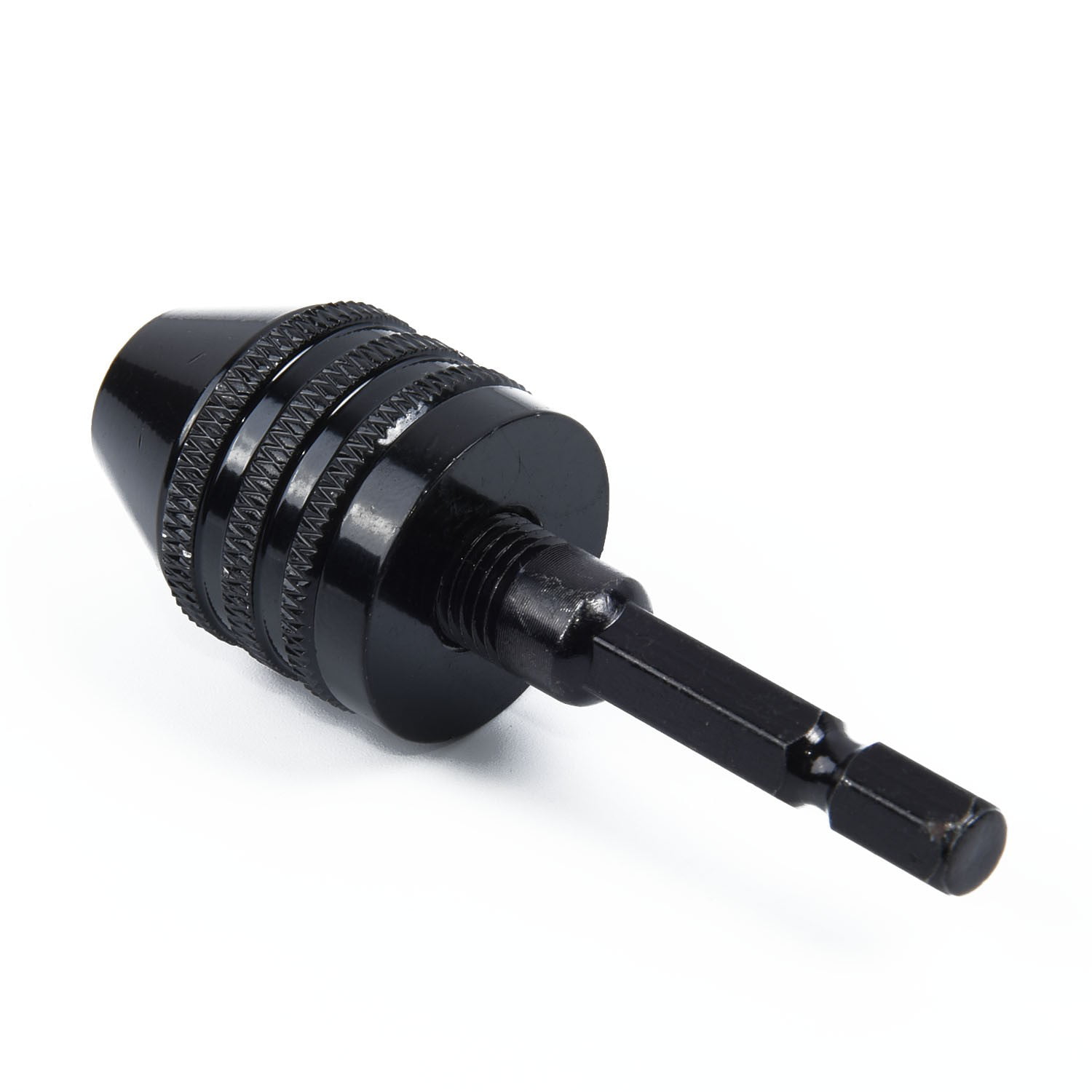 0.3-8mm 1/4 inch Keyless Drill Chuck Screwdriver Impact Driver Adaptor Hex SM2O8 