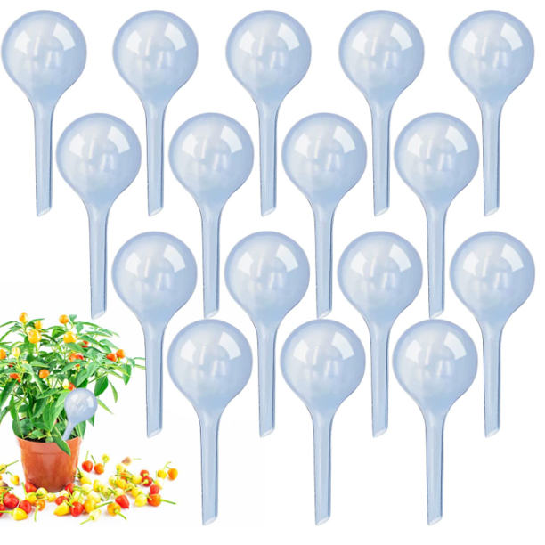 SHAR 16 Plant Watering Balls, Self Watering Plastic Balls, Garden Plant