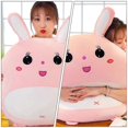 thumbnail image 2 of Plush Rabbit Doll Pillow Pink for Decoration 1Pcs Soft Stuffed Doll Gift, 2 of 3