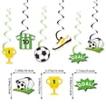 thumbnail image 3 of Football Birthday Party Decorations Kit, Soccer Themed Birthday Supplies for Kids Ages 3-12 with Banner Tablecloth Balloons, Green White Sports Party Decor for Indoor Outdoor Team Celebrations, 3 of 5