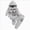 A48--Grey, variant on 6-9 Months Newborn Bodysuit Newborn Baby Boy Clothes Plaid Letter Print Long Sleeve Hoodies Long Pants 2PCS Fall Winter Outfits Set Grey Infant Gift