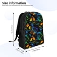 thumbnail image 4 of Cauagu Retro Truck Print Backpacks,Travel Daypack Casual Laptop Backpack Bookbag Fits 15 Inch Computer for Men Women, 4 of 8