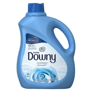 Downy Ultra Liquid Fabric Conditioner, Clean Breeze, 105 Loads 90 fl oz