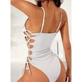 thumbnail image 4 of Traje de Baño de una Pieza para Mujer Traje de Baño de una Pieza con Abertura Alta para Mujer Traje de Baño de una Pieza S, 4 of 6
