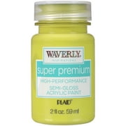 Waverly Inspirations 2 Oz. Super Premium Acrylic Paint-Lemon-Lime