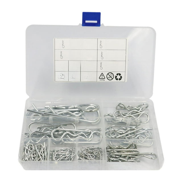 125pcs Cotter Cotter Suckapin Surtment Surtment Pitch Pon clips Pon para tractor para tractor