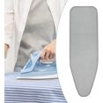 thumbnail image 4 of Generic Ironing Board Cover Cotton Heat Resistant Replacement Household Firm Soft Sleeve Protector Reliable Accessories with Padding, Silver, for Medium Board, 4 of 7
