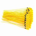 thumbnail image 5 of 100 pcs yellow packaging transport truck plastic security seal 40 cm label cable tie with number, 5 of 5