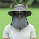 thumbnail image 5 of Gorra de Protecció Solar Upf 50+, Sombrero de Pesca de Ala Ancha Con Cubierta Extraible para Solapa de Cuello y Cara para exteriores, 5 of 8