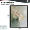 thumbnail image 4 of Stupell Industries Modern Ethereal Brushwork Abstraction Black Floating Frame Canvas Art, 25 x 31, by Riley B, 4 of 8