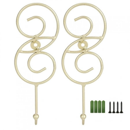 

FitBest 2pcs Room Hanger Hook Family Wall-mounted Point Hook
