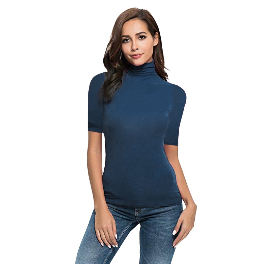 Summer clearance turtleneck womens