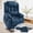 Blue+Linen, variant on TEKAMON Power Lift Chair Recliner for Elderly with Heat and Massage, Lay Flat Sleeping Recliner Dual Motor Infinite Position Leather Lift Chair for Living Room (Brown)