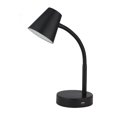 thumbnail image 1 of Mainstays LED Desk Lamp with USB Port, Black, 1 of 6