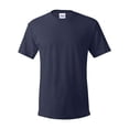 thumbnail image 1 of Camiseta de manga corta Hanes HEAVYWEIGHT de 5.2 oz para hombre, azul marino, talla mediana hanes 5280, 1 of 1