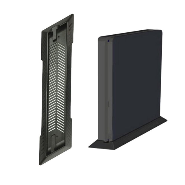 Soporte de base de soporte de soporte vertical para Sony PS4 Slim Black Likrtyny Componentes de la computadora