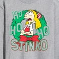thumbnail image 3 of Hey Arnold! - Ho Ho Ho Stinko - Men's Long Sleeve T-Shirt, 3 of 5