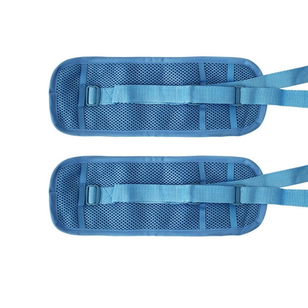 Vogacara Cinturón de sujeción antiarañazos para ancianos, cuerda de amarre transpirable accidental conectada, banda Mental, correa para manos y pies, masajeadores Muñeca Vogacara CE013429-01