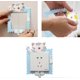 thumbnail image 4 of 4PCS Light Switches Sticker, Removable Water Resistant Switch Sticker,3D Cartoon Sticker PVC Switch Socket Decorations Wall Stickers Art Mural Wall St, 4 of 5