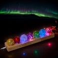 thumbnail image 3 of Escultura vskikris de 40 mm con 7 Colores - Esferas de Cristal Chakra con LED, 3 of 9