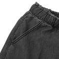 thumbnail image 5 of ADSSDQ Jean Shorts Womens 2026 Summer Casual Lightweight High Waisted Comfy Stretchy Pull on Trendy Drawstring Denim Short Gray XL, 5 of 6
