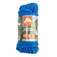 thumbnail image 2 of (2 pack) Ozark Trail 3/8 inch x 25 ft Double-Braided Nylon Marine Dock Line, Blue Boat Mooring Rope, 550 lb Capacity, 2 of 16