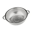 thumbnail image 1 of Kitchen Fruit Rice Vegetable Drainer Mesh Strainer Basket Colander 22.5cm .5cm, 1 of 6