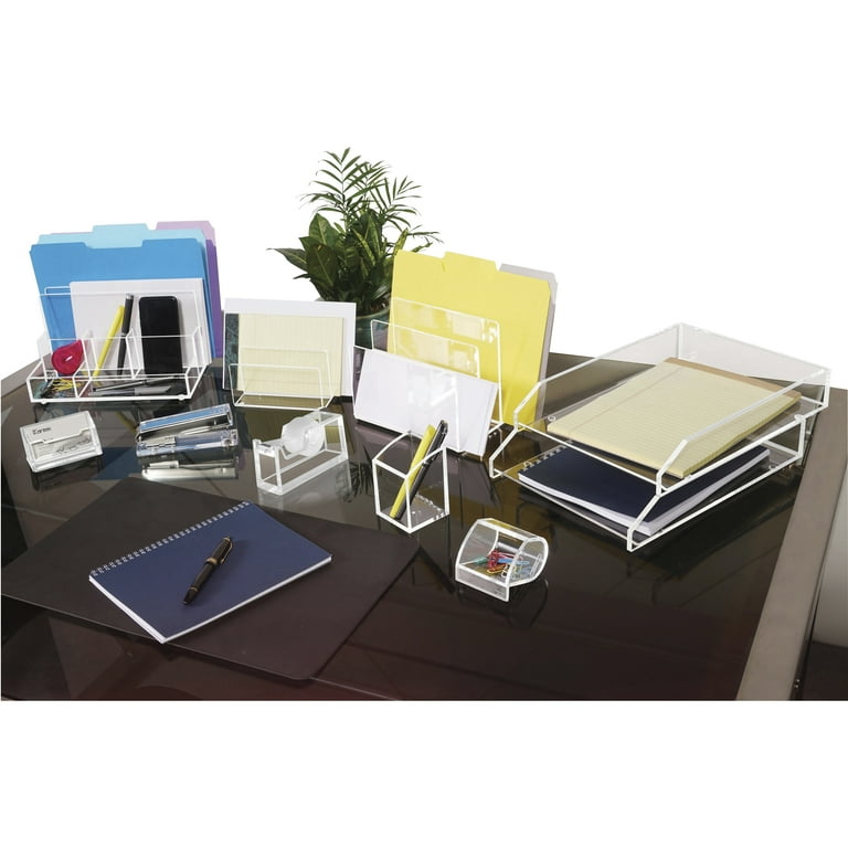 Kantek Acrylic File Sorter Desk Organizer - 10.6 Kantek Acrylic File Sorter Desk Organizer - 10.6