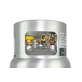 thumbnail image 4 of Flame King 43.5LB Aluminum Forklift Propane Tank with Gauge, Corrosion-Resistant, Rust-Free, Lightweight, 4 of 11