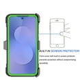 thumbnail image 4 of Takfox Samsung Galaxy S25 FE 5G Case, for Galaxy S25 FE 5G Belt Clip Holster Phone Case [Built-in Screen Protector] Kickstand Full-Body Military Grade Protective Shockproof Cover -Green, 4 of 6