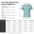 thumbnail image 4 of Naloa Green Baseball Men's T-Shirt Sport T-shirt Men's Basic Tee Casual Men's Shirt, Round Neck, Short Sleeves - Small, 4 of 5