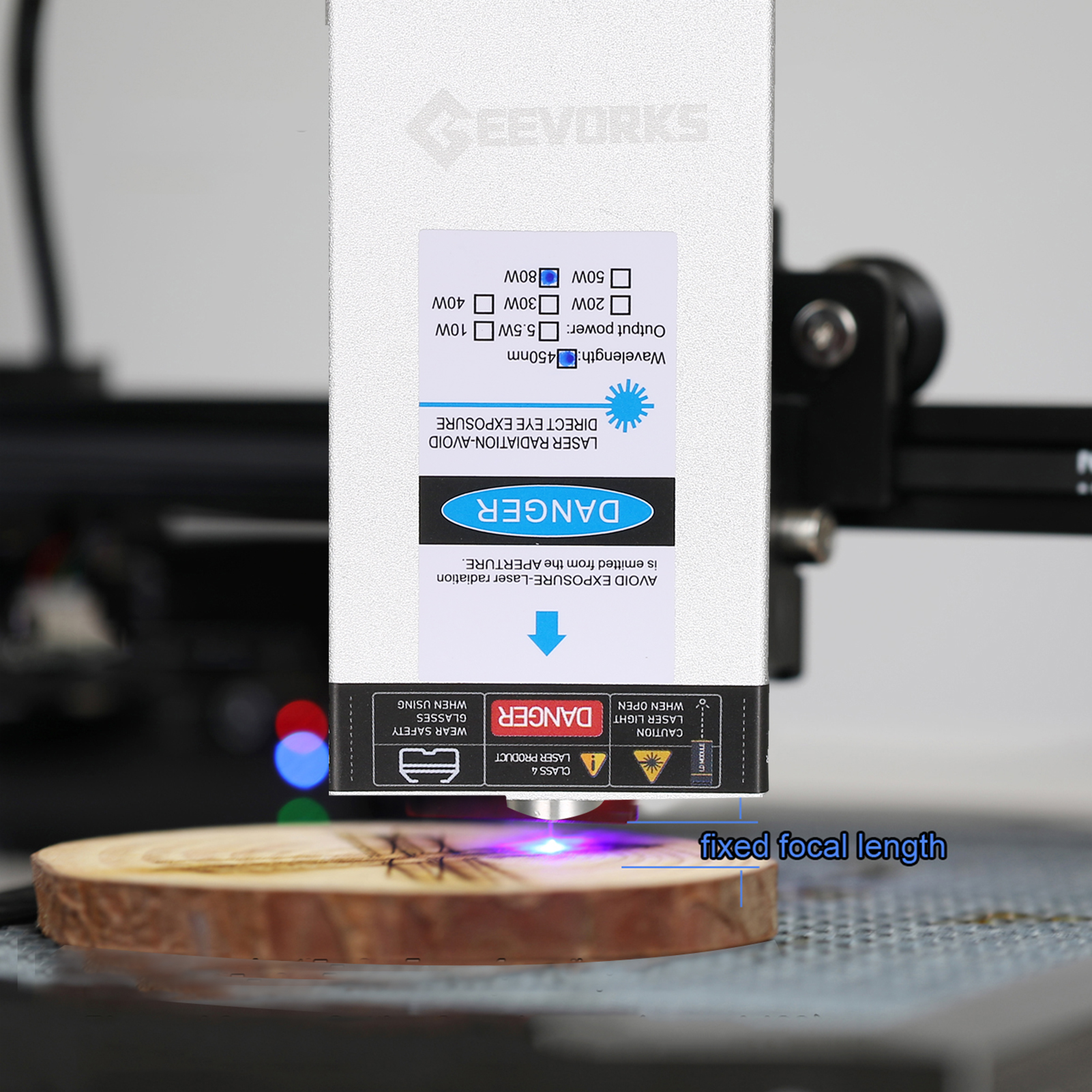 Engraving Module,3d Printer Diy Craft Wood Paper Head Speed Cutter 80w Head Speed Router Diy Router Diy Craft Cutter 3d Printer Speed Cutter 3d 450nm 80w Head Craft Wood Leather