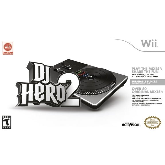 DJ Hero 2 Bundle - Nintendo Wii