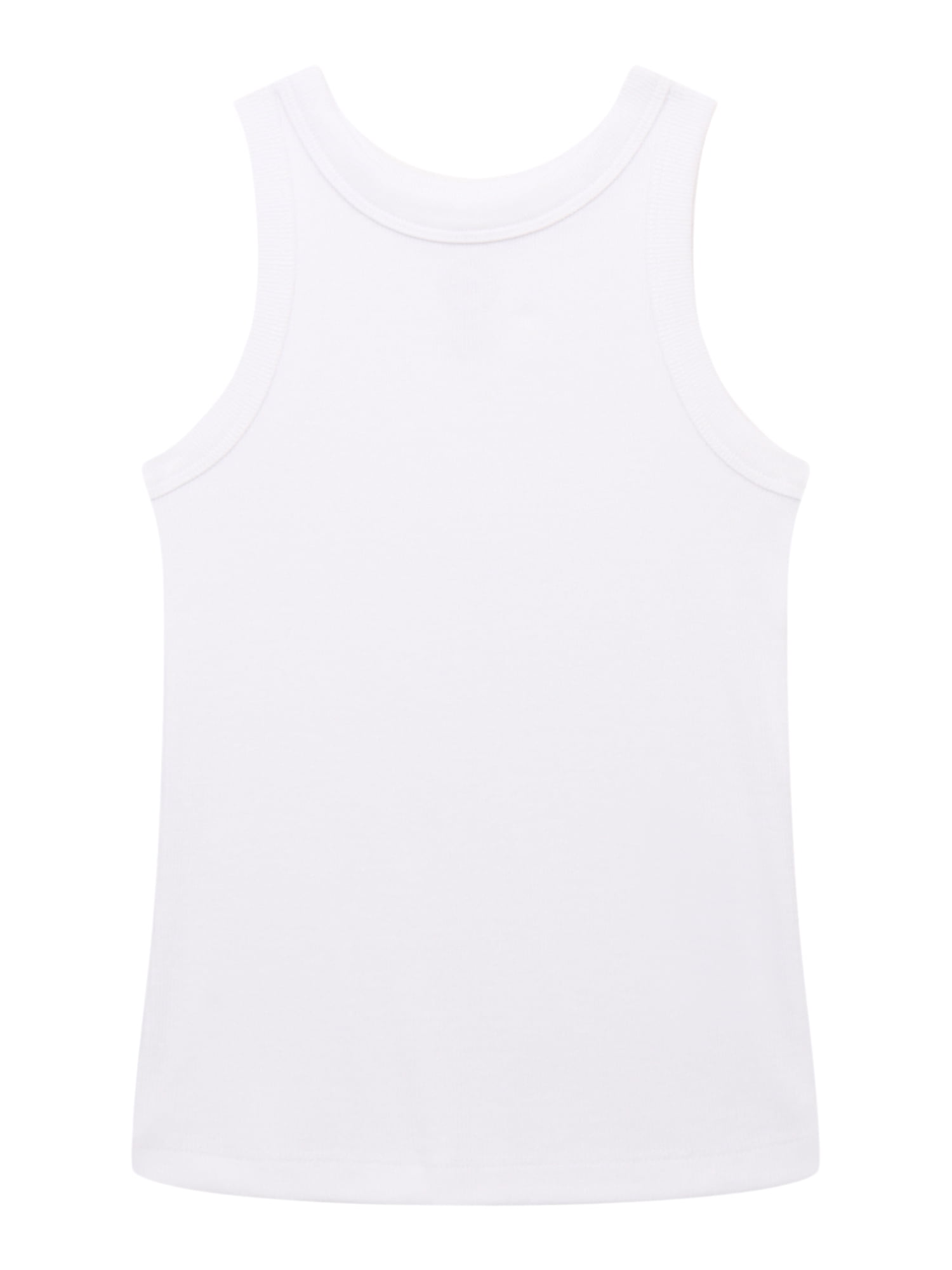 Wonder Nation Girls Kid Tough Ribbed Tank Top 6-Pack Sizes 4-18
