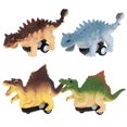 thumbnail image 3 of Bewildely 6 piezas Juguete de dinosaurio Vehículos juguetes Material plástico, 3 of 6