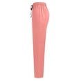 thumbnail image 6 of Fgvctg Pink Scrubs Sets for Women Plus Size Nursing Top Petite V Neck Yoga Scrub Pants and Tops Scrub Sets Medical Uniforms Scrub Jumpsuit Pink M, 6 of 7